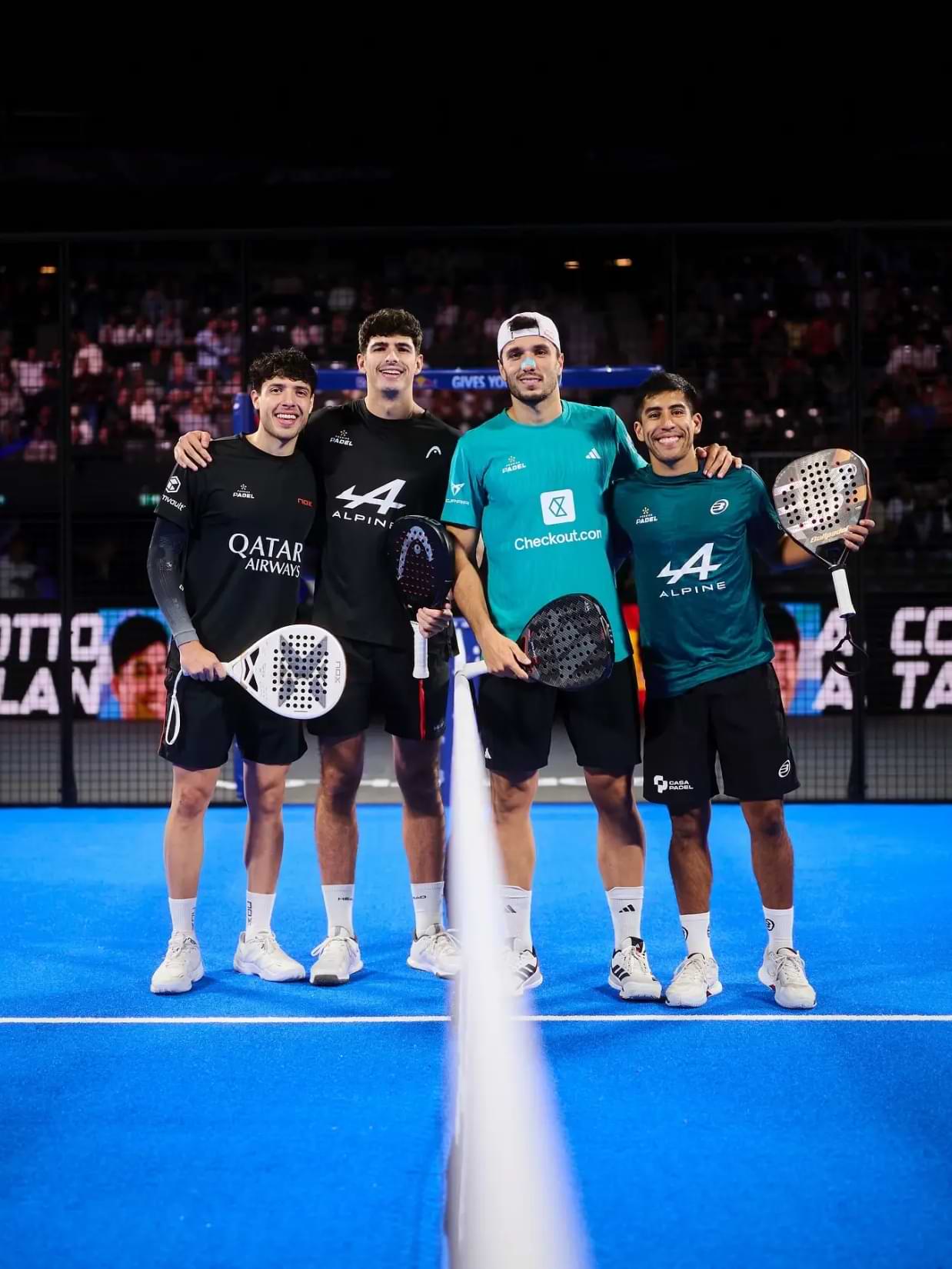 He analizado todos los saques del partido final de pádel en Róterdam